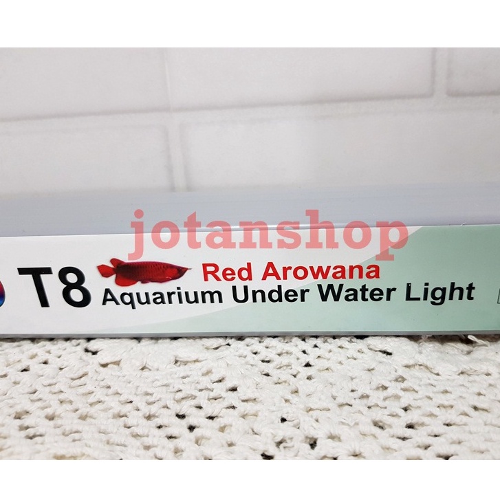 NIKITA STAR T8 800 LAMPU CELUP LED TANNING RED AROWANA LOUHAN ARWANA