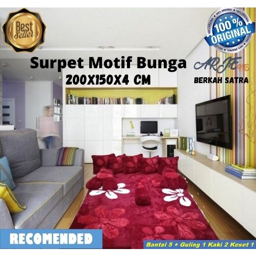 Surpet Karakter Request Custom Ukuran 200x150 tebal  Fullset