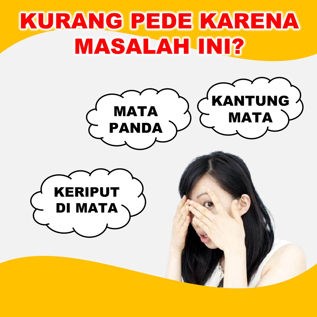 Penghilang Mata Panda Kantung Mata Dan Kerutan Paling Ampuh Original BPOM B11Q