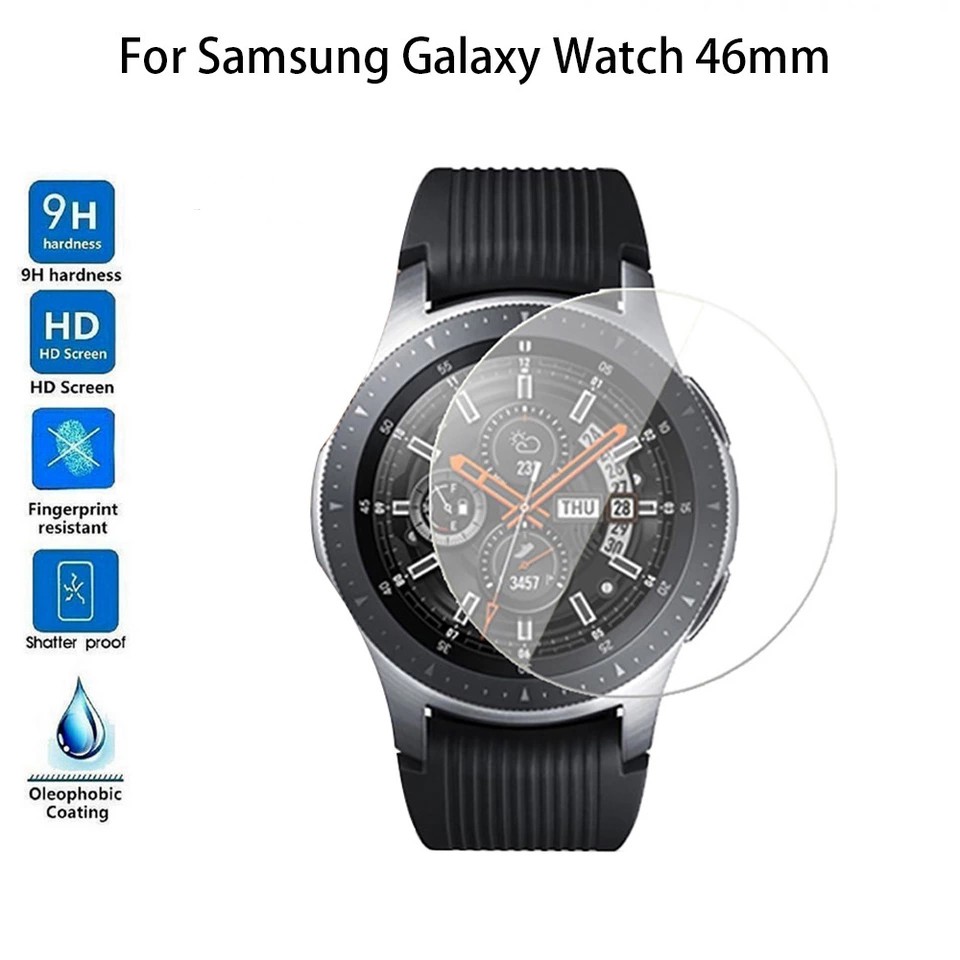 Tempered Glass Samsung Galaxy Watch 46mm - 42mm - S3 Gear - Tempered Galaxy Watch