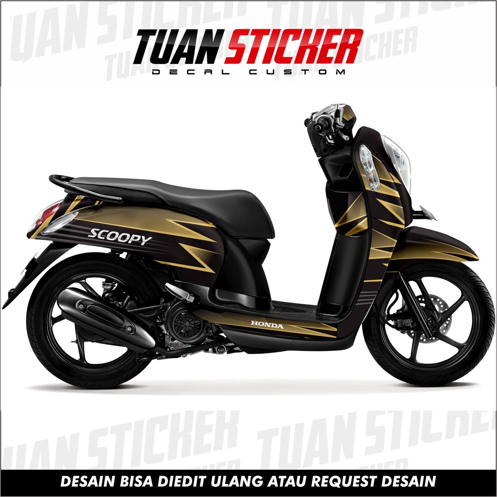 Sticker Striping Decal Scoopy FI, decal scoopy FI , cetak striping decal scoopy FI , Stiker Scoopy 8