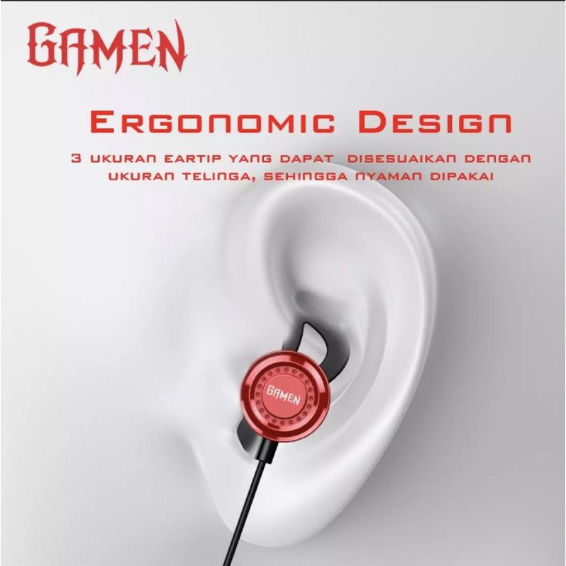 Gamen GE200 Gaming Earphone