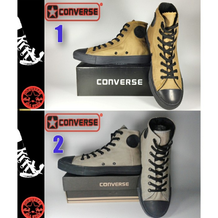 sepatu kets converse all star hitam