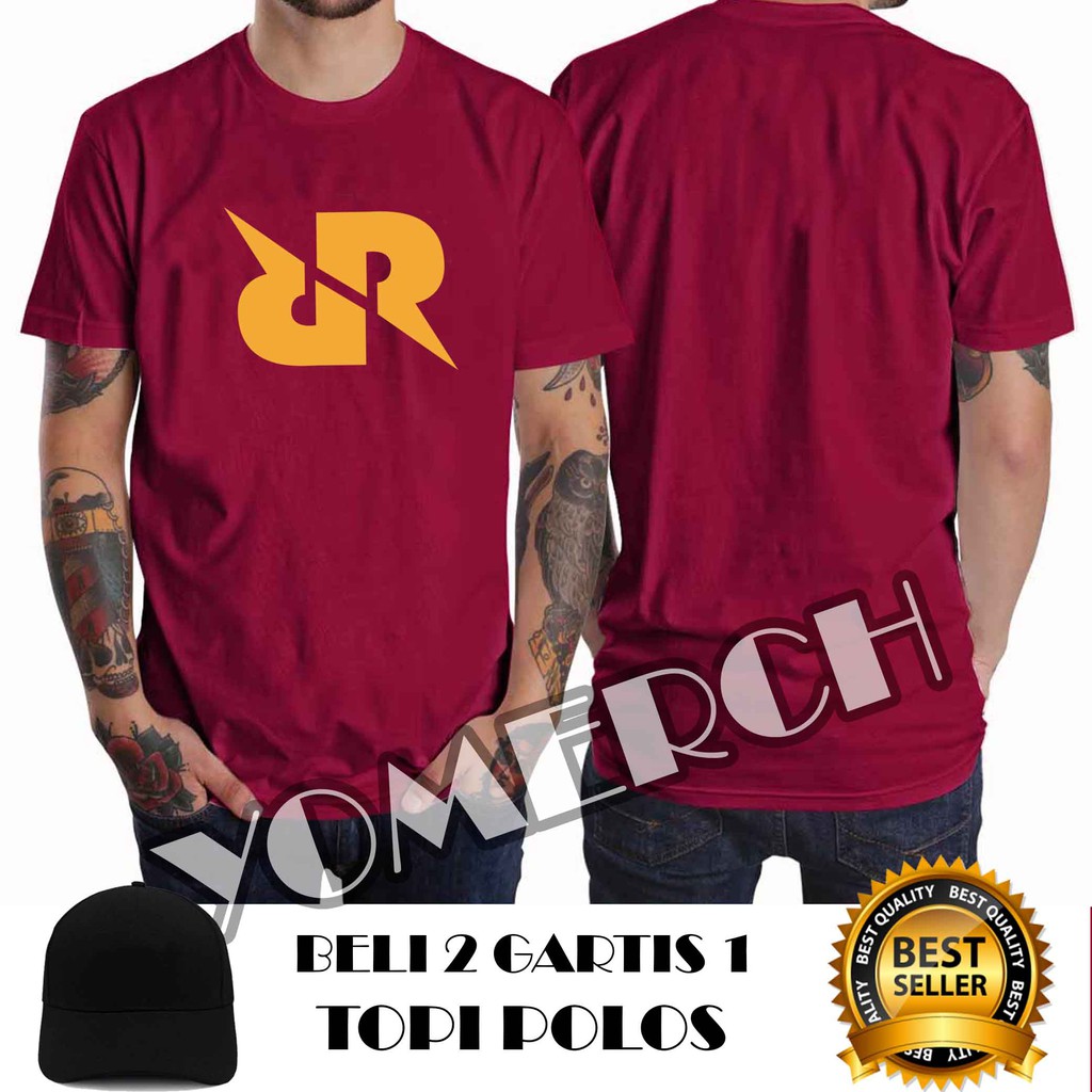 KEREN  Baju KAOS RRQ Pria  Distro Polos TERLARIS