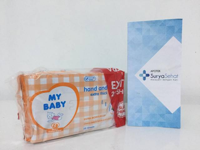 Tisu Basah My Baby Wipes 50s Extra 40%