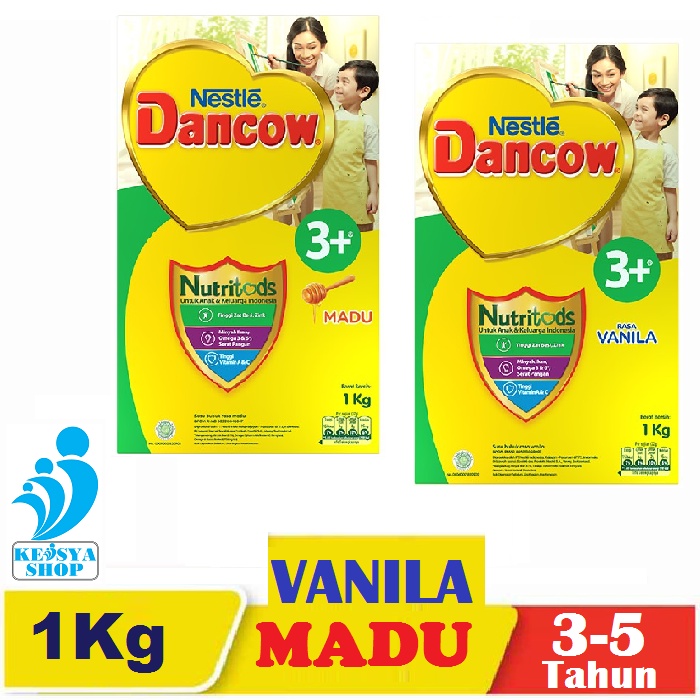 Dancow 3 Cokelat / Madu / Vanila [1Kg}