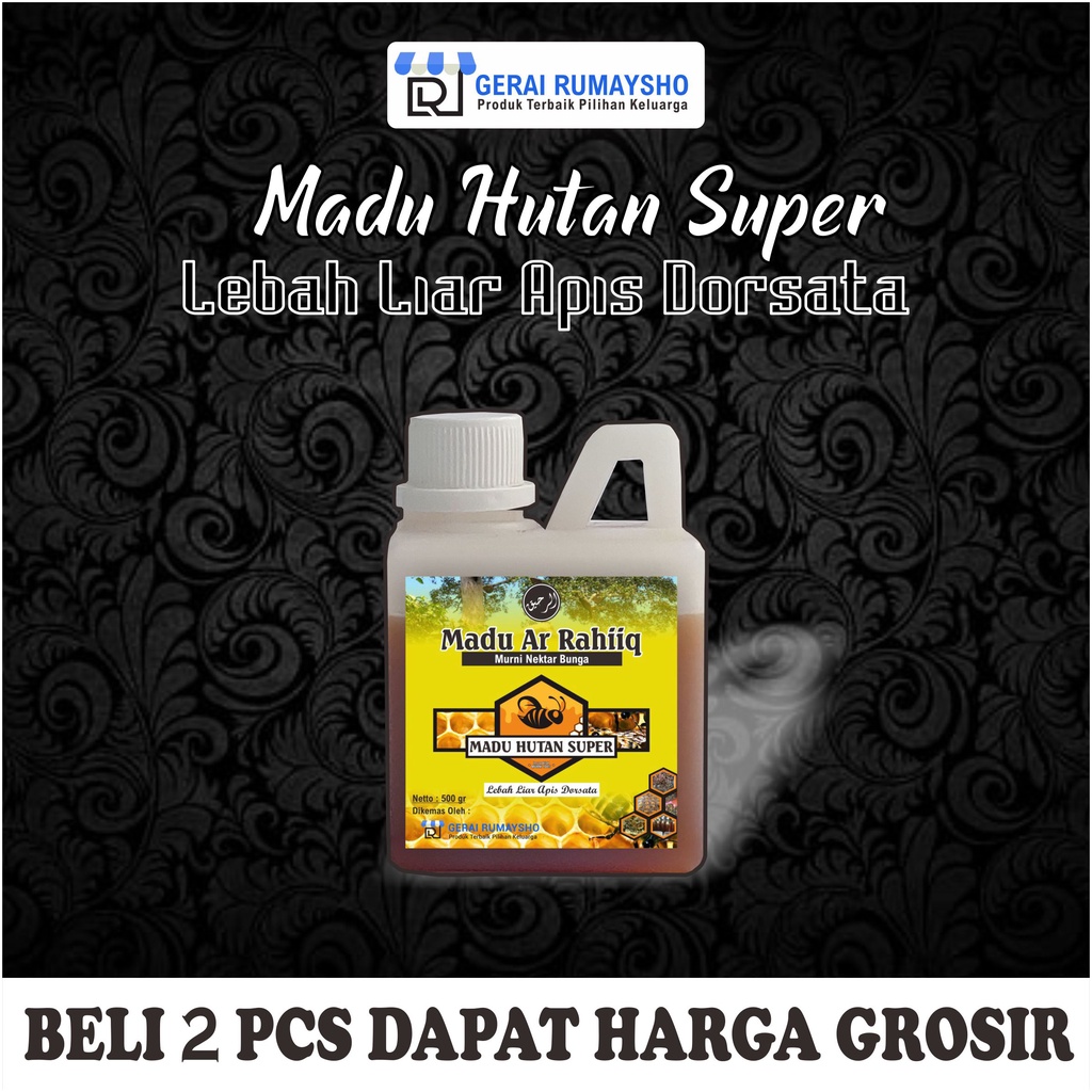 

MADU LIAR SUMATRA MADU MURNI ASLI 100% ORIGINAL TANPA CAMPURAN 500 gr