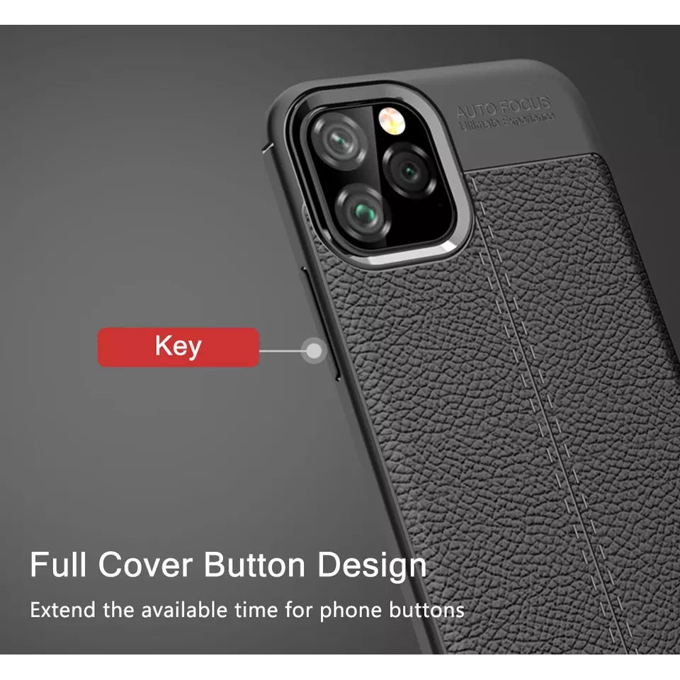 Case Iphone 11 PRO MAX - Iphone 11 PRO - Iphone 11 - Iphone X Auto Focus Leather Case