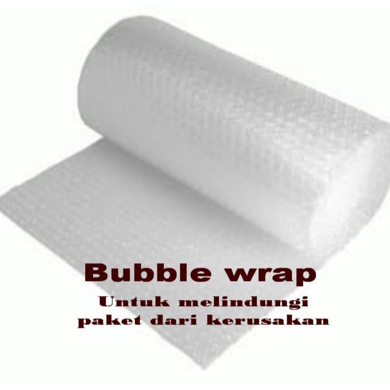 

Tambahan Bubble Wrap untuk keamanan pengiriman