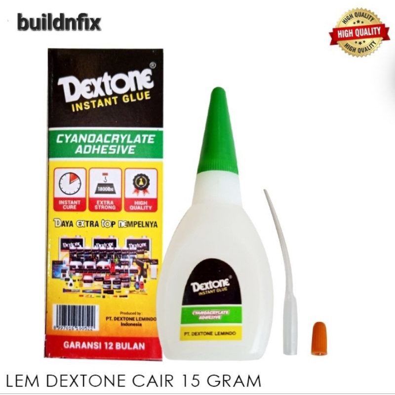

LEM G DEXTONE 15GR / INSTANT GLUE / LEM KOREA / LEM TETES INSTANT GLUE