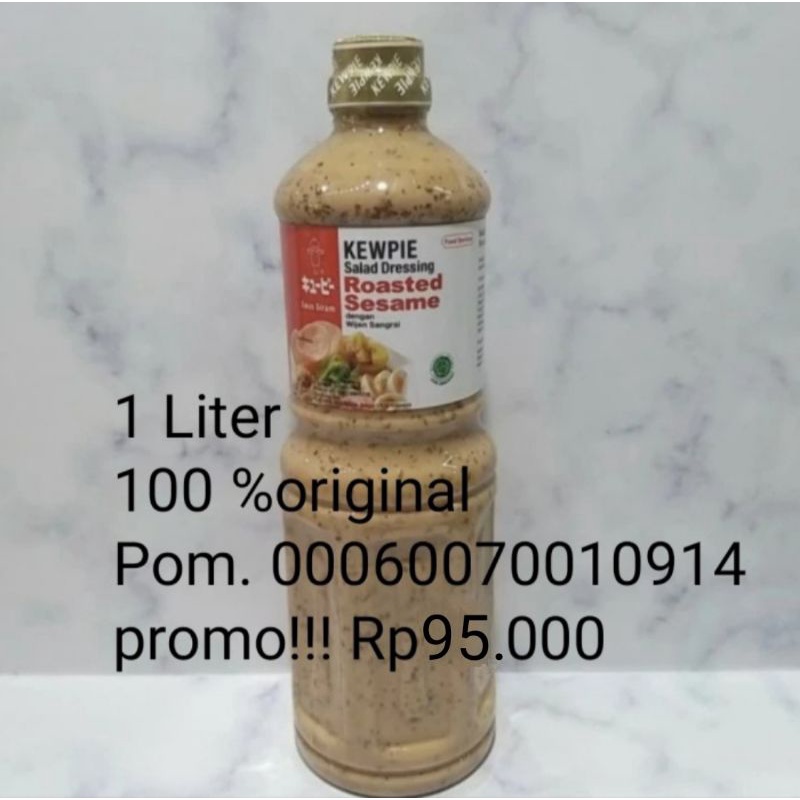 

kewpie wijen sangrai / Salad Dressing Roasted Sesame 1 Liter