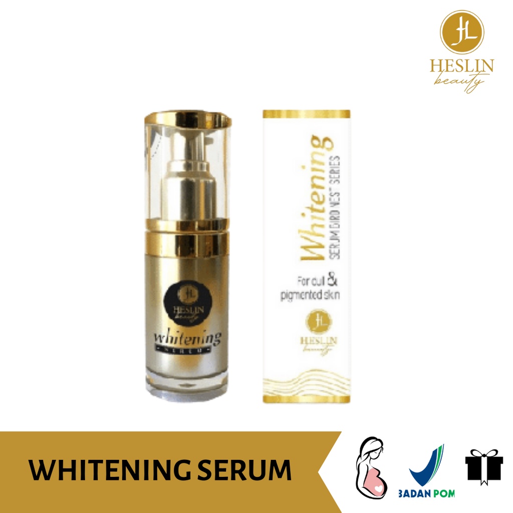 Whitening Serum Heslin Beauty - Serum Pemutih - Serum Whitening Heslin Beauty Original BPOM