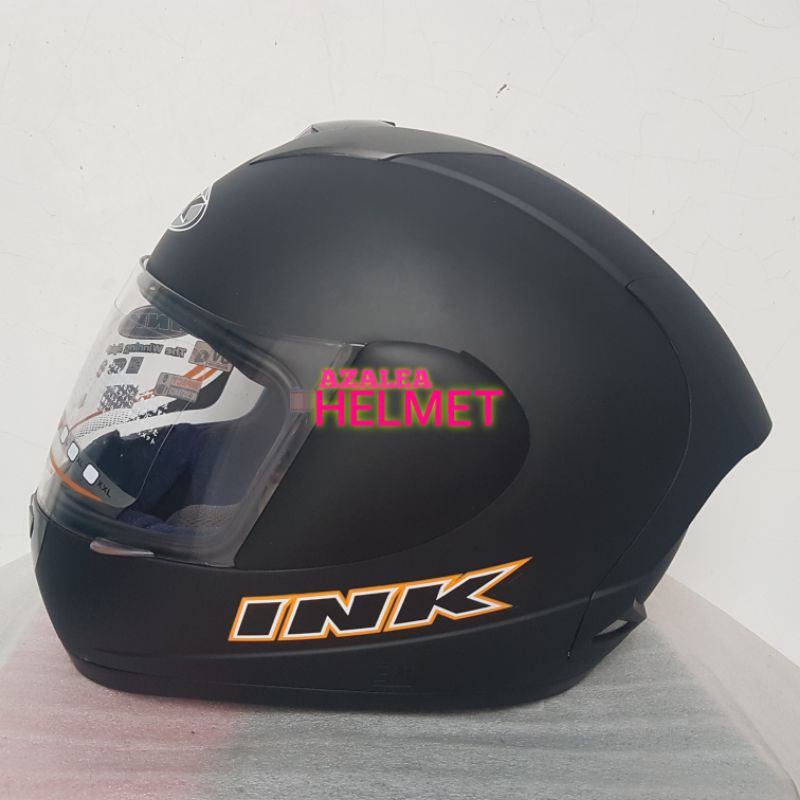 helm INK Fullface CL Max solid Black Doff