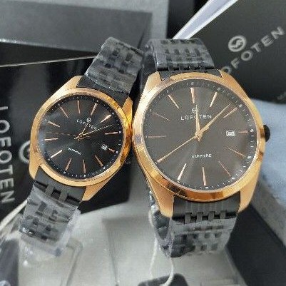 LOFOTEN F8101M Jam Tangan Couple Stainless Steels Garansi resmi 1 tahun / F - 8101 M