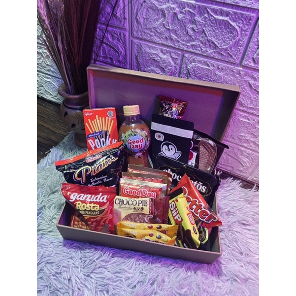 

Hamper Snack Box Kekinian & Murah