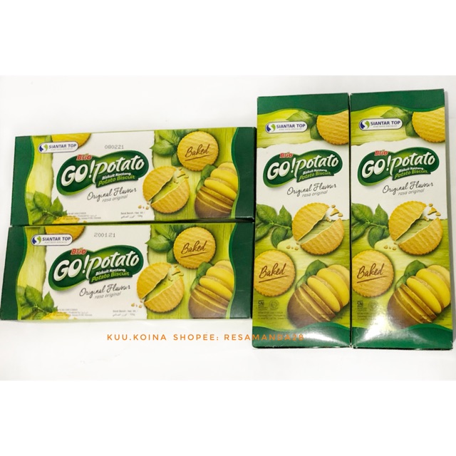 

GoPotatoo biskuit kentang