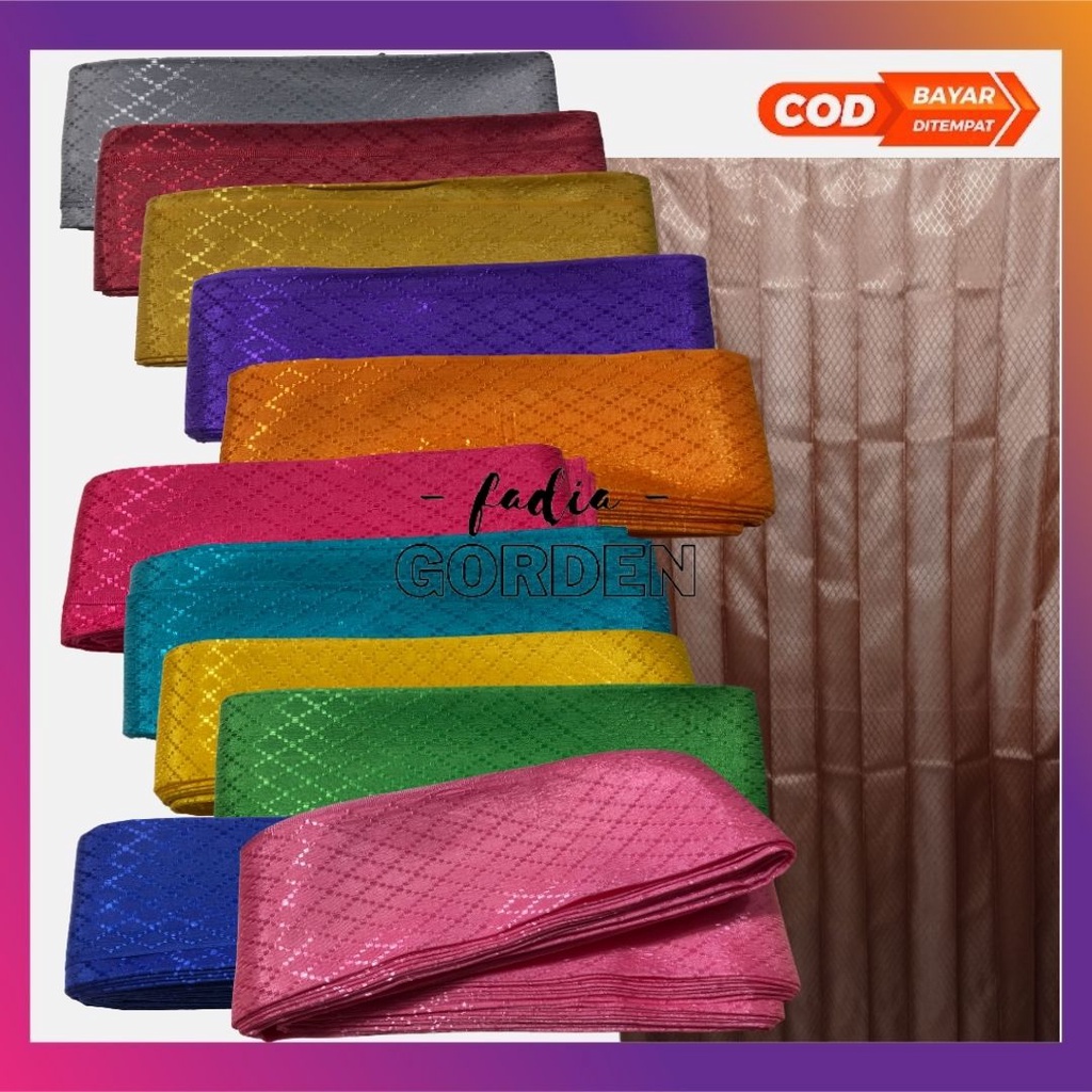 GORDEN PLISKET SIDO/VANESA/GORDEN BIASA/HORDEN KAWAT/GORDEN PLISKET WAJIK/POLOS/GORDEN PLISKET/GORDE