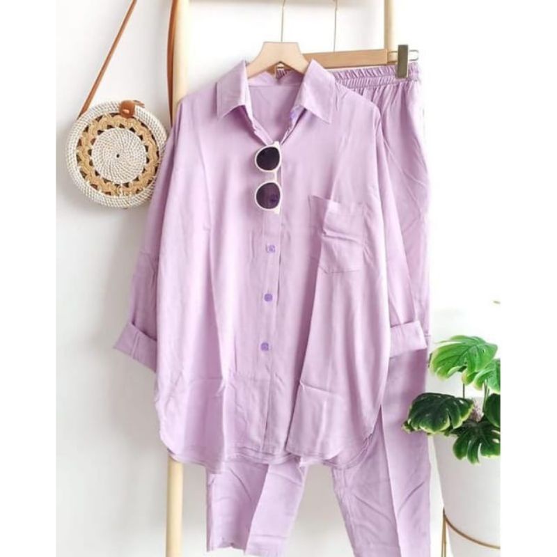[Bisa COD] Set katun rayon polos - Katun Rayon polos - Rayon polos