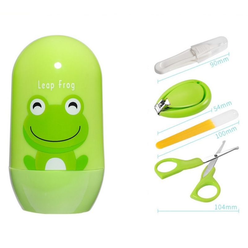 Set gunting kuku anak bayi 4 in 1 baby safe clipper scissor