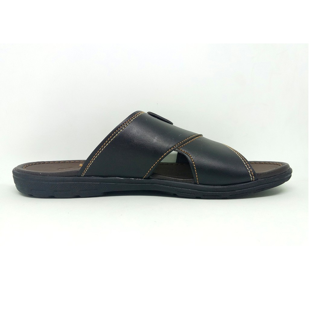 FIURI - Sandal Single Slip On - Sandal Pria - Sandal Casual - Sandal Pria Kulit - Sandal Pria Dewasa