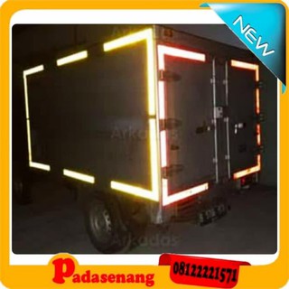  Eks mobil  Stiker  Mobil  Box  Container Stiker  Reflektor 