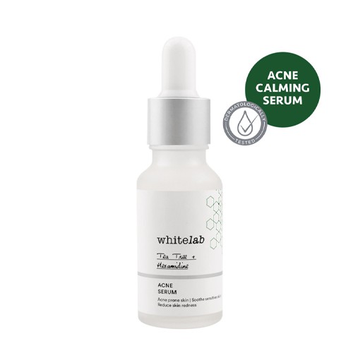 [BPOM] Whitelab Acne Calming Serum 20ml (Tea tree, Hexamidine &amp; CICA)