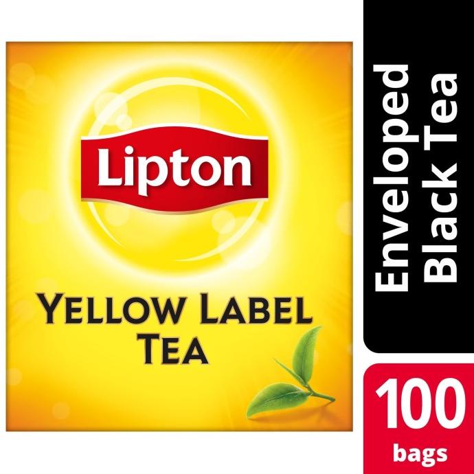 

[ COD ] Lipton Yellow Label 100 Tea Bag Envelope BIG SALE Kode 827
