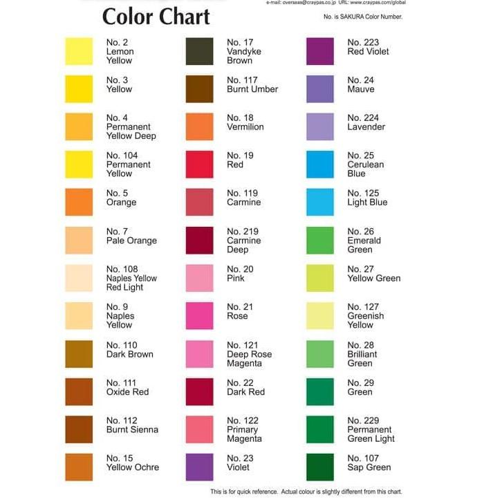 

Recomend Sakura acrylic paint 75 ml ,.