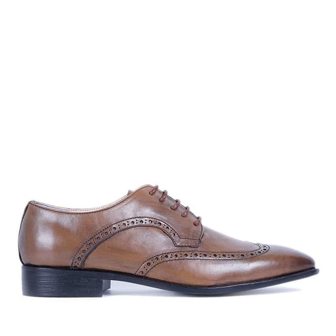 ► NEW PRODUK SEPATU PANTOFEL COWOK CASUAL► FTALE FOOTWEAR - DAKOTA TAN / SEPATU FORMAL PRIA - 42