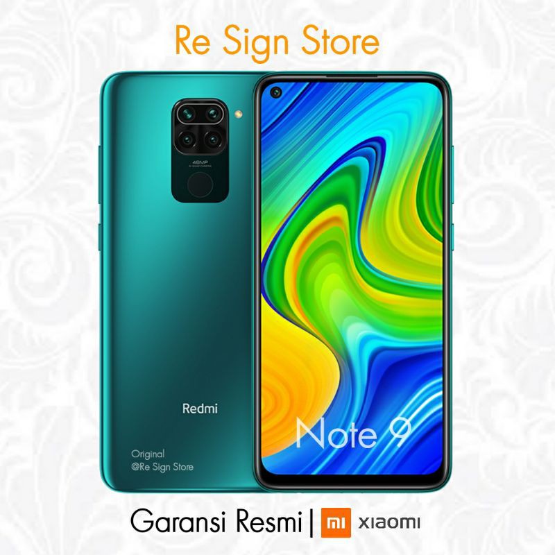 HP ANDROID XIAOMI REDMI NOTE 9 NEW TERMURAH TERBARU GARANSI RESMI