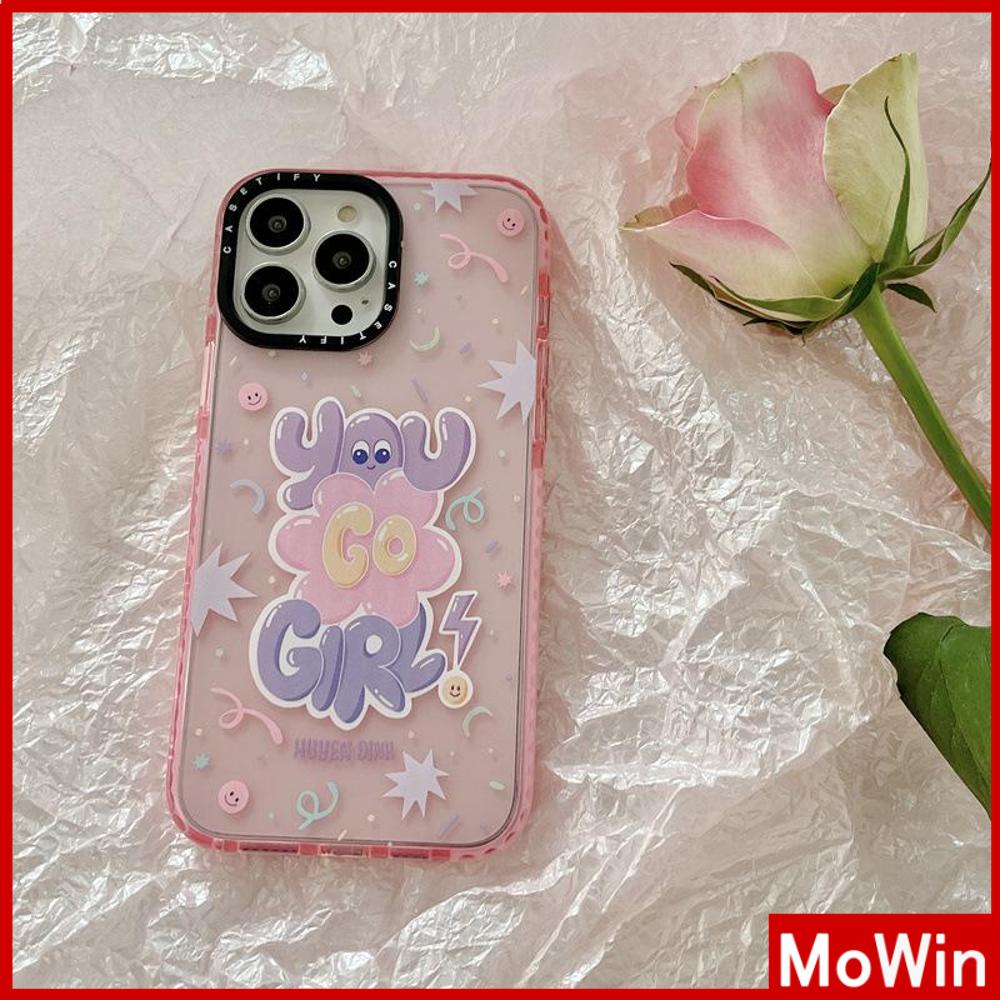 iPhone Case Silicone Soft Case Fluorescent Color Thickened Shockproof Protection Camera Pink Cute Cartoon Compatible For iPhone 11 iPhone 13 Pro Max iPhone 12 Pro Max iPhone 7 Plus