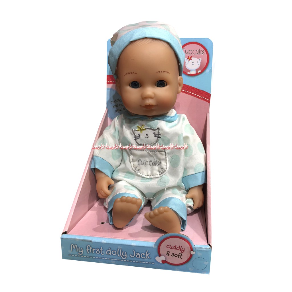 ELC My 1st Dolly Jack Cuddly &amp; Soft Perfect From Birth Boneka 30cm dan cocok dari 18 bulan