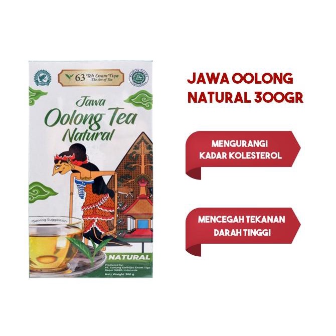 

[COD] Teh 63 Jawa Oolong Natural 300gr [COD]