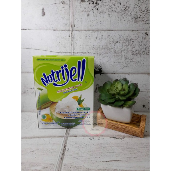 Nutrijell B Kelapa Muda 15gr / Nutrijell Kelapa Muda Box