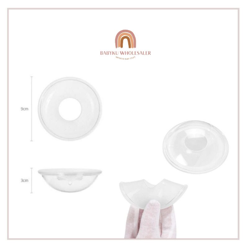 Breast pad wadah penampung asi silikon / Breast shield milk collector