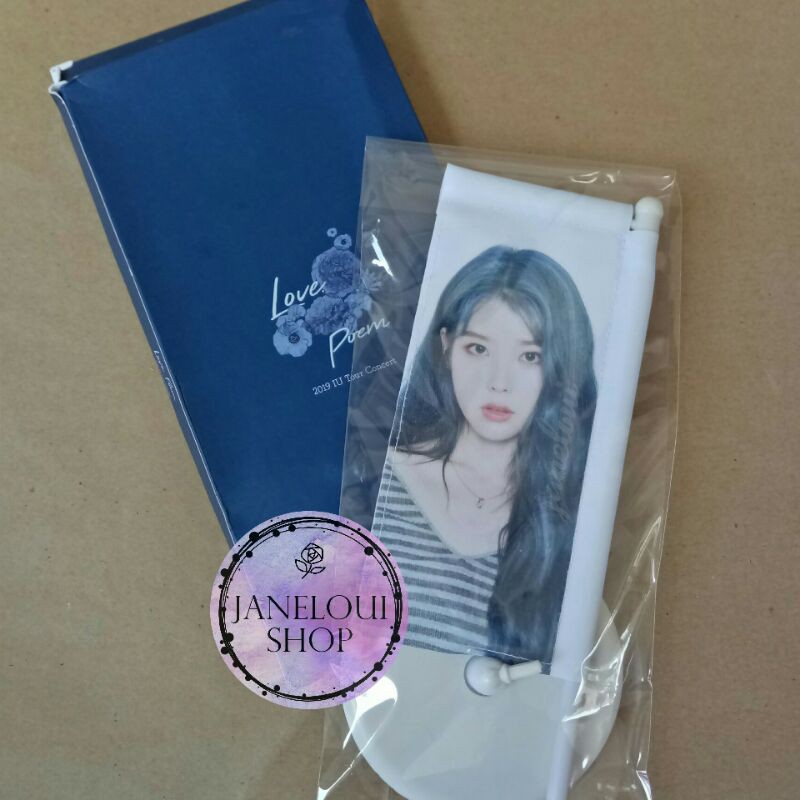 ❌SOLD❌ IU / dlwlrma - Official Mini Flag BUSAN Ver ( Love poem Merchandise )