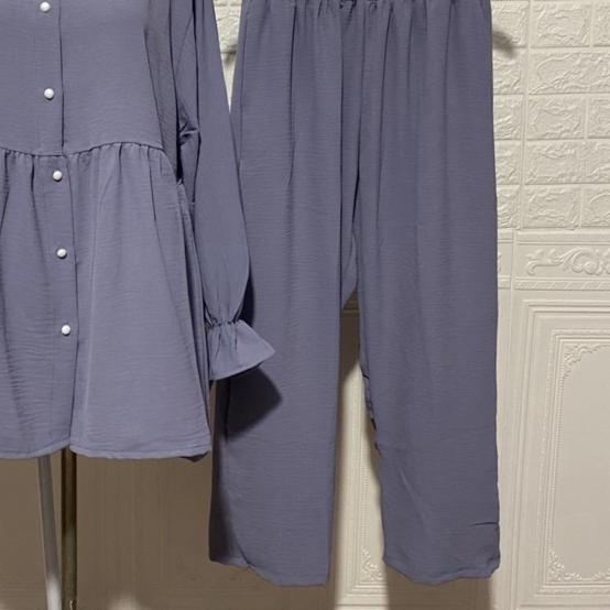 ✈ SETCEL CRINKLE PUTTY JUMBO XXL KANCING BUSUI BUMIL MUSLIM POLOS MURAH PGMTA ♜