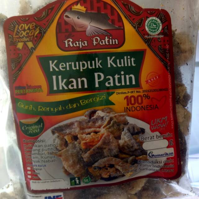 

Krupuk kulit ikan patin