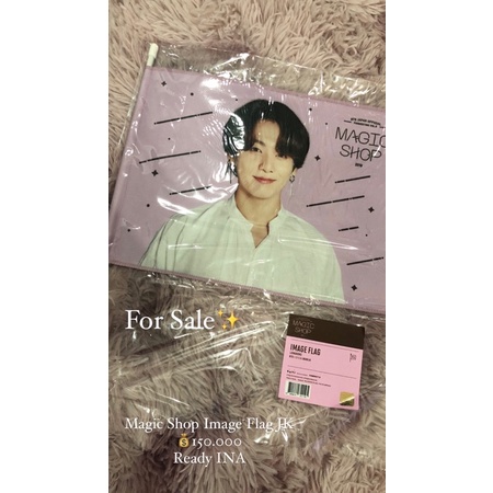 MAGIC SHOP MINI FLAG JUNGKOOK BTS [READY INA]