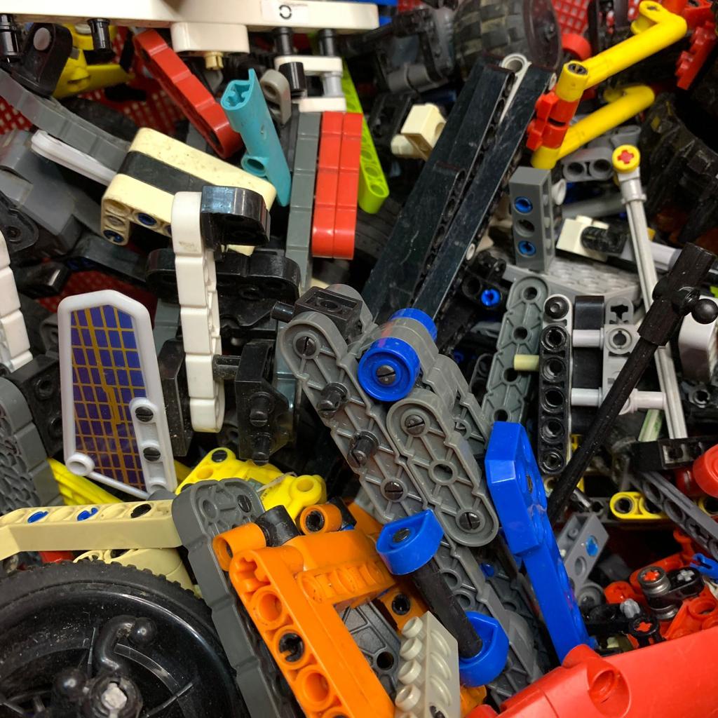 LEGO Technic curah second preloved (100gr) mainan edukasi anak