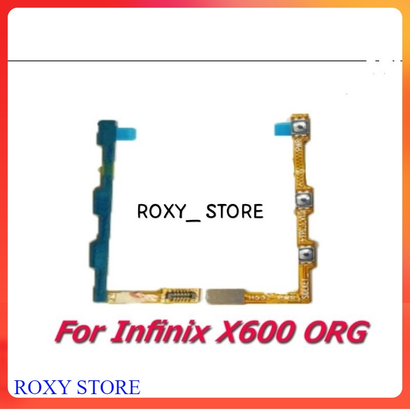 Flexible Flexibel Power On Off Volume Infinix X600