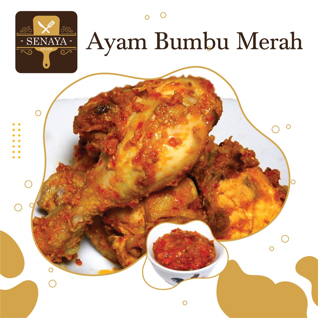 

AYAM BUMBU MERAH 1 Kg + Sambal