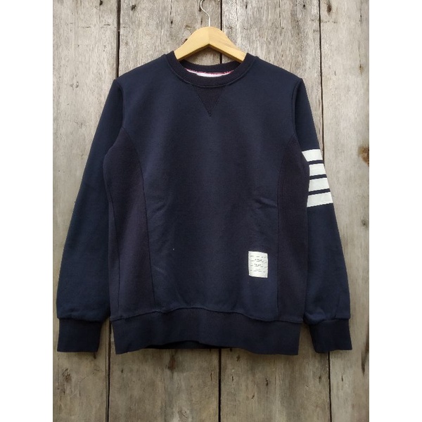 crewneck thom browne navy size L second original
