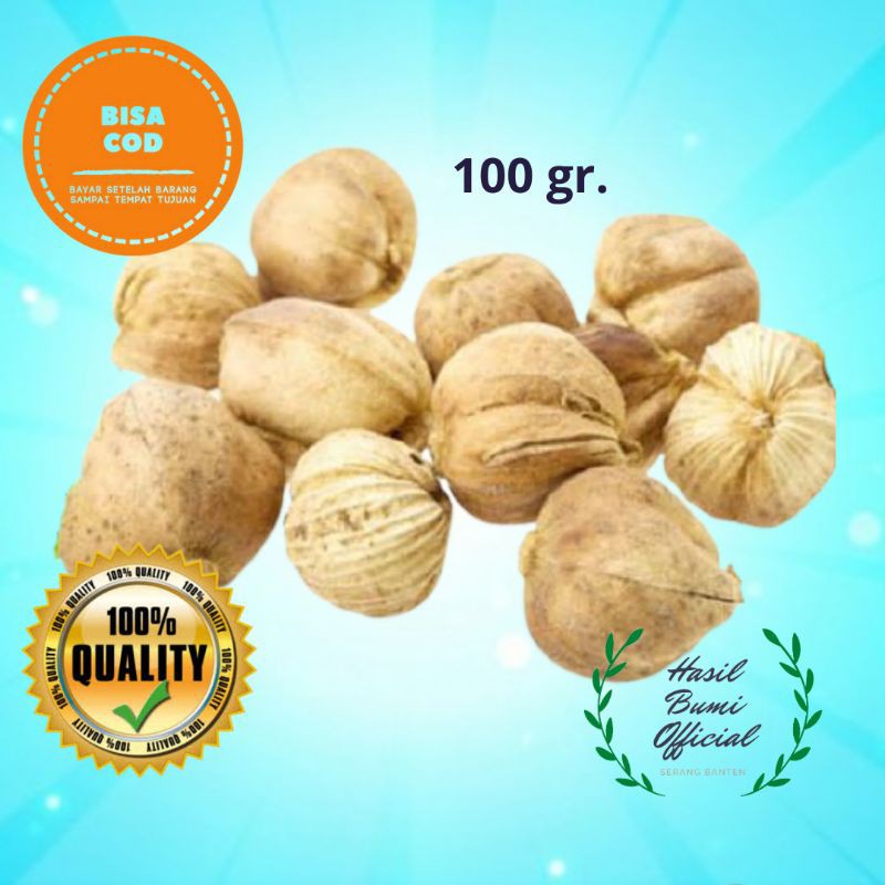 

Kapulaga 100gram/kapol/kering 100grm