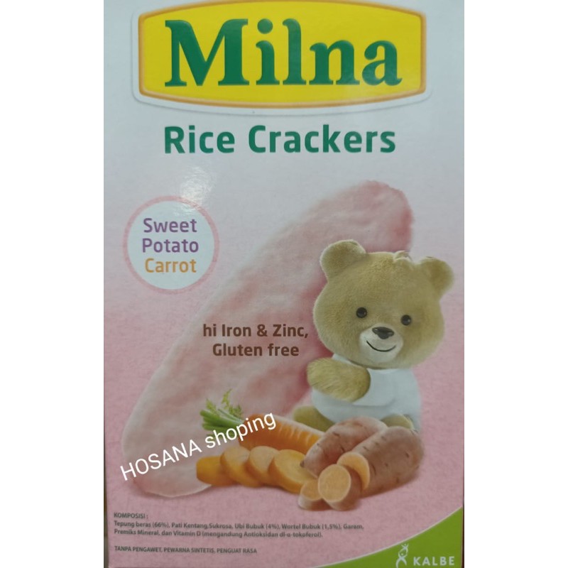 Milna Rice Crackers 20gr