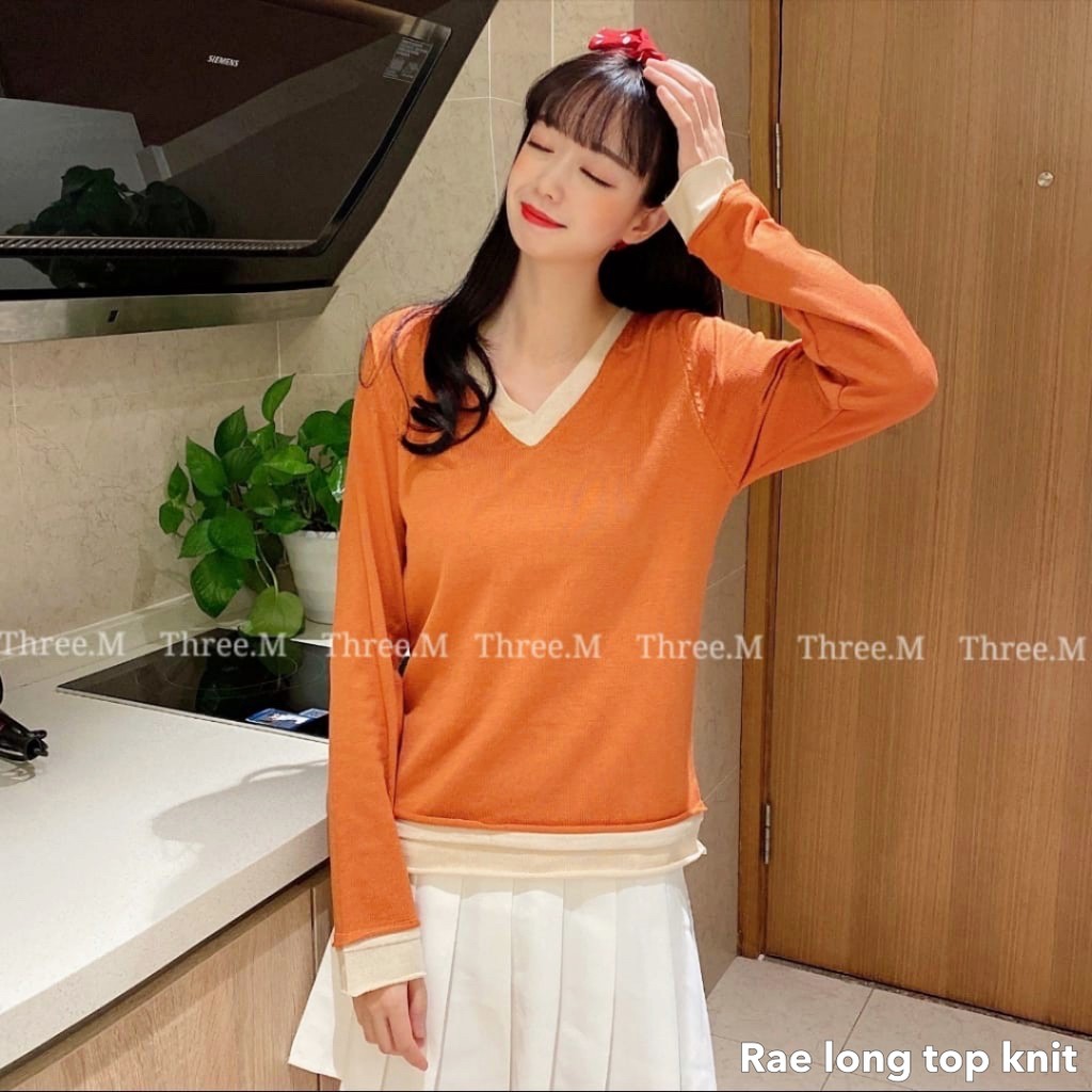 Rae long top knit -Thejanclothes