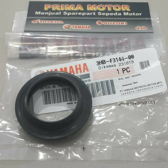 TUTUP SEAL SHOCK SOCK SEAL DUST SEAL DEBU RX KING ORI YAMAHA YGP SEAL TUTUP SHOCK DEPAN RX KING