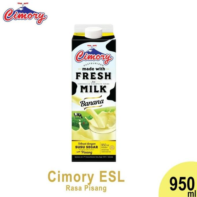 

[COD] CIMORY SUSU SEGAR 950ml RASA BANANA/DUS [COD]