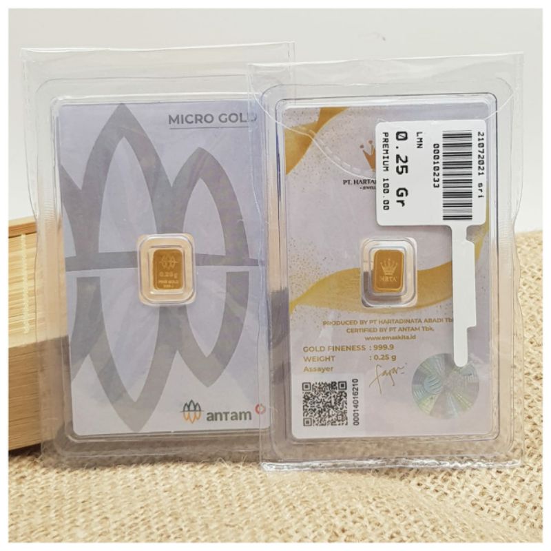 Special Gift | Kado | Hampers | ANTAM Micro Gold 0.25gr