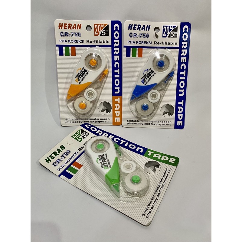 

corection tape 20m beserta refil